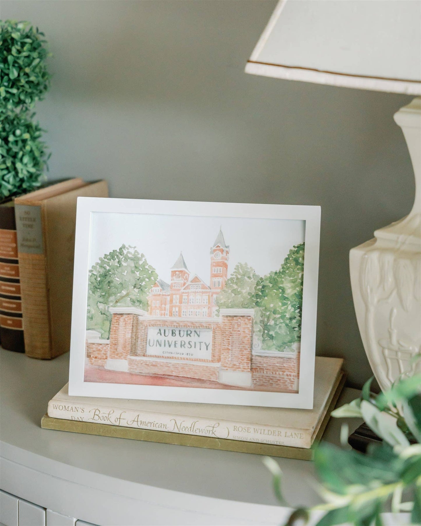 Auburn University Sign Print, Collegiate, Game day