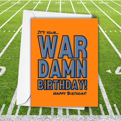 It's Your War Damn Birthday, Birthday Card
