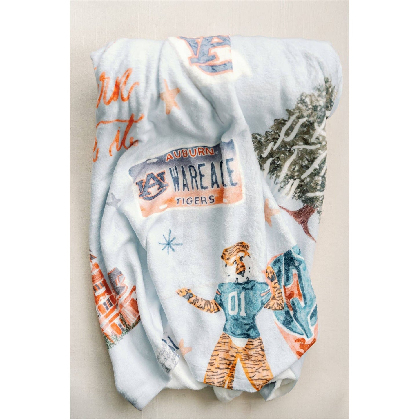 Auburn University Flannel Fleece Blanket