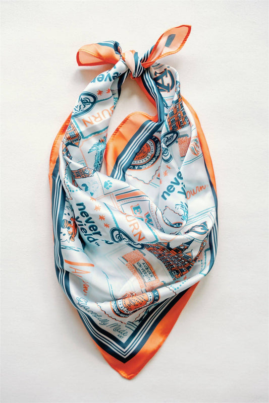 Auburn University Silk Scarf