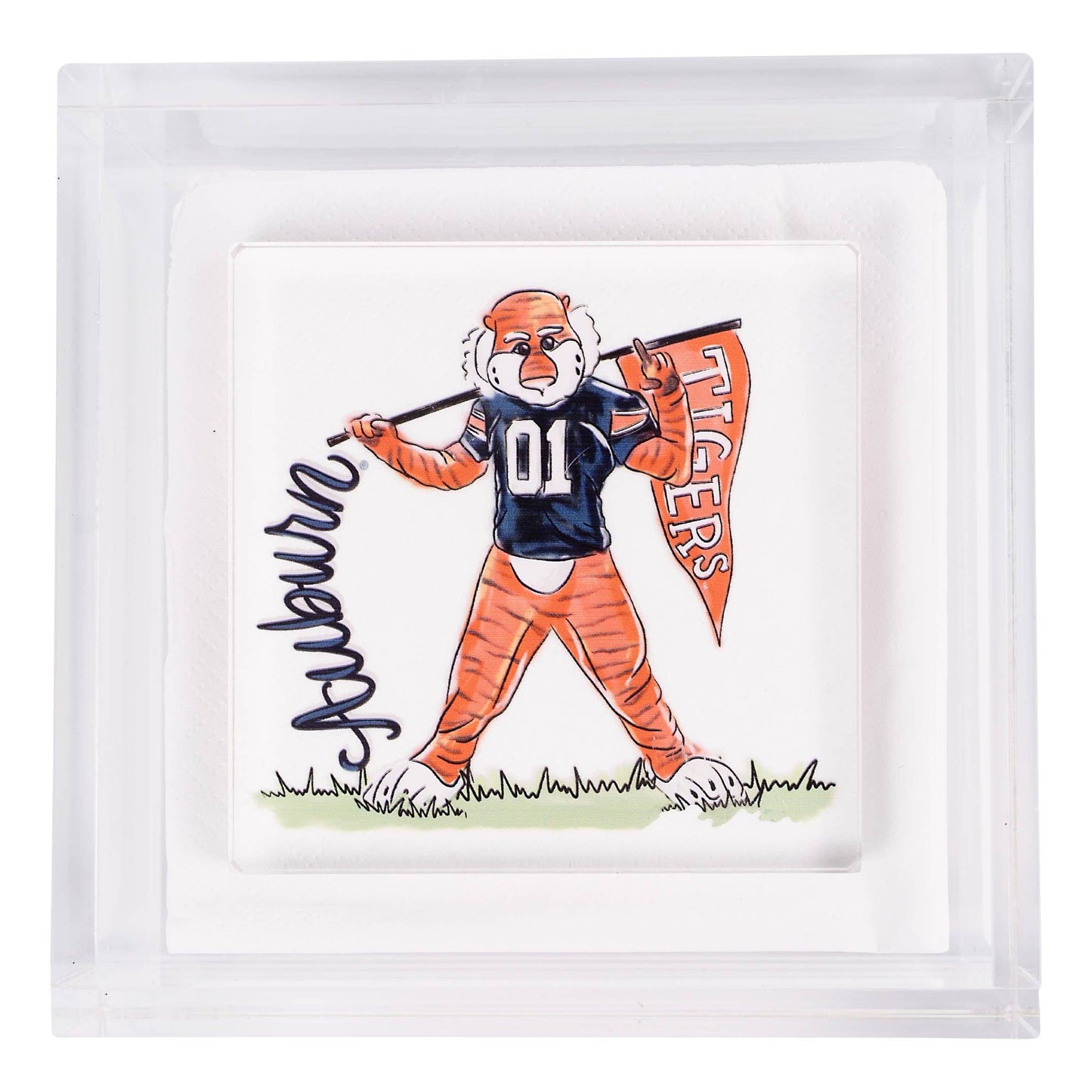 Auburn Mascot Napkin Weight