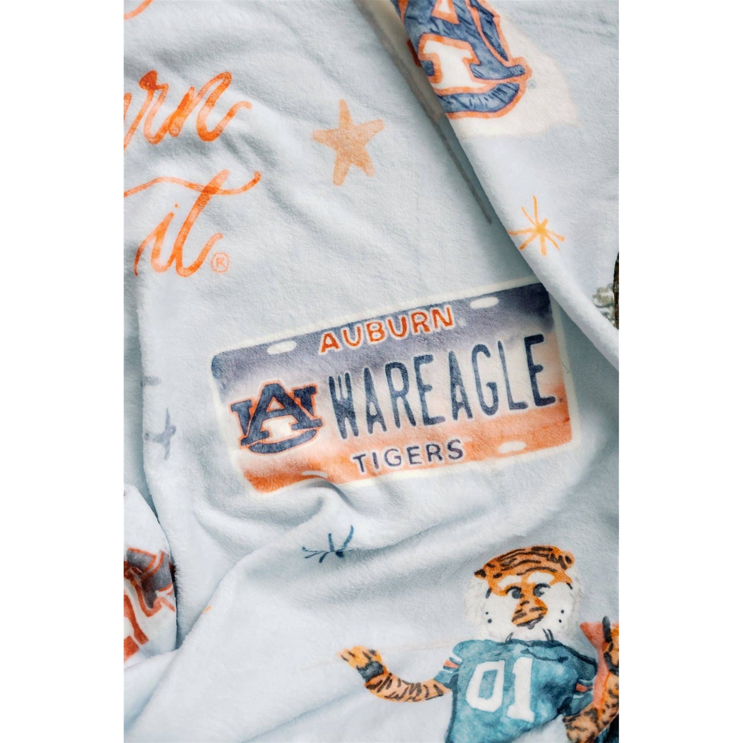 Auburn University Flannel Fleece Blanket