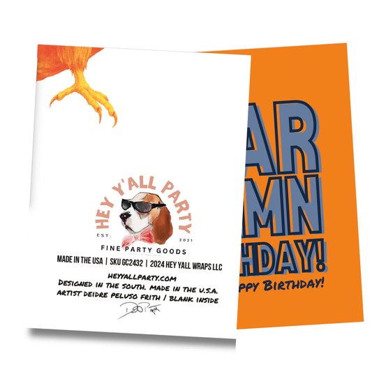 It's Your War Damn Birthday, Birthday Card
