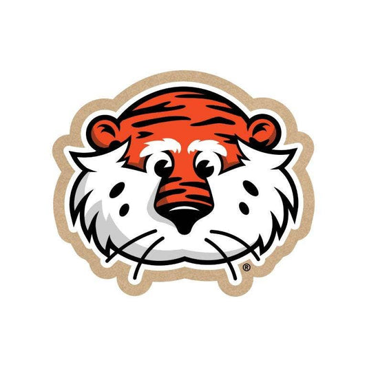 Aubie Wood Magnet – Officially Licensed | Rustic Auburn Decor | 4.5" x 4"