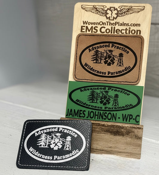 Advanced Practice Wilderness Paramedic Badges and Patches (WP-C)