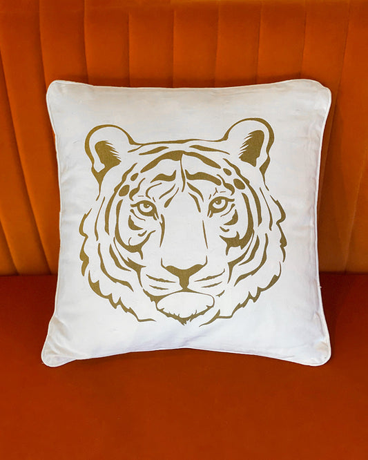 The Go Get 'Em Tiger Pillow