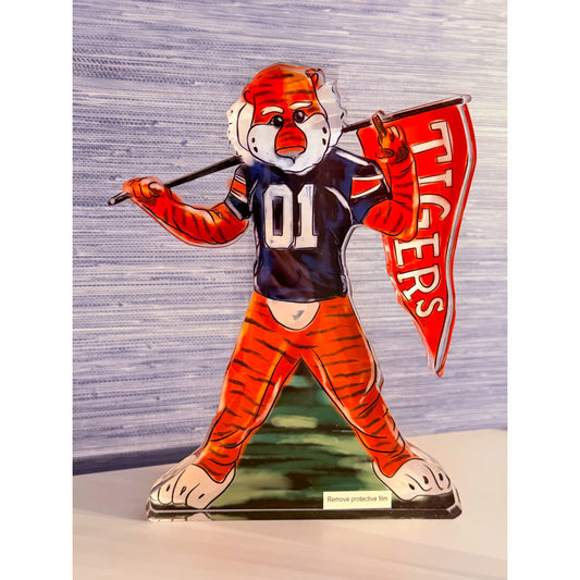 Auburn Aubie Acrylic Stand