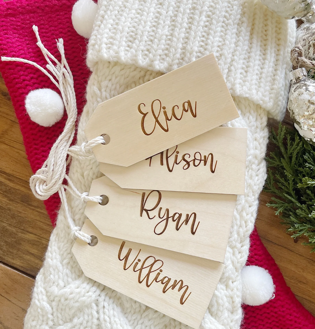 Christmas Stocking Tags