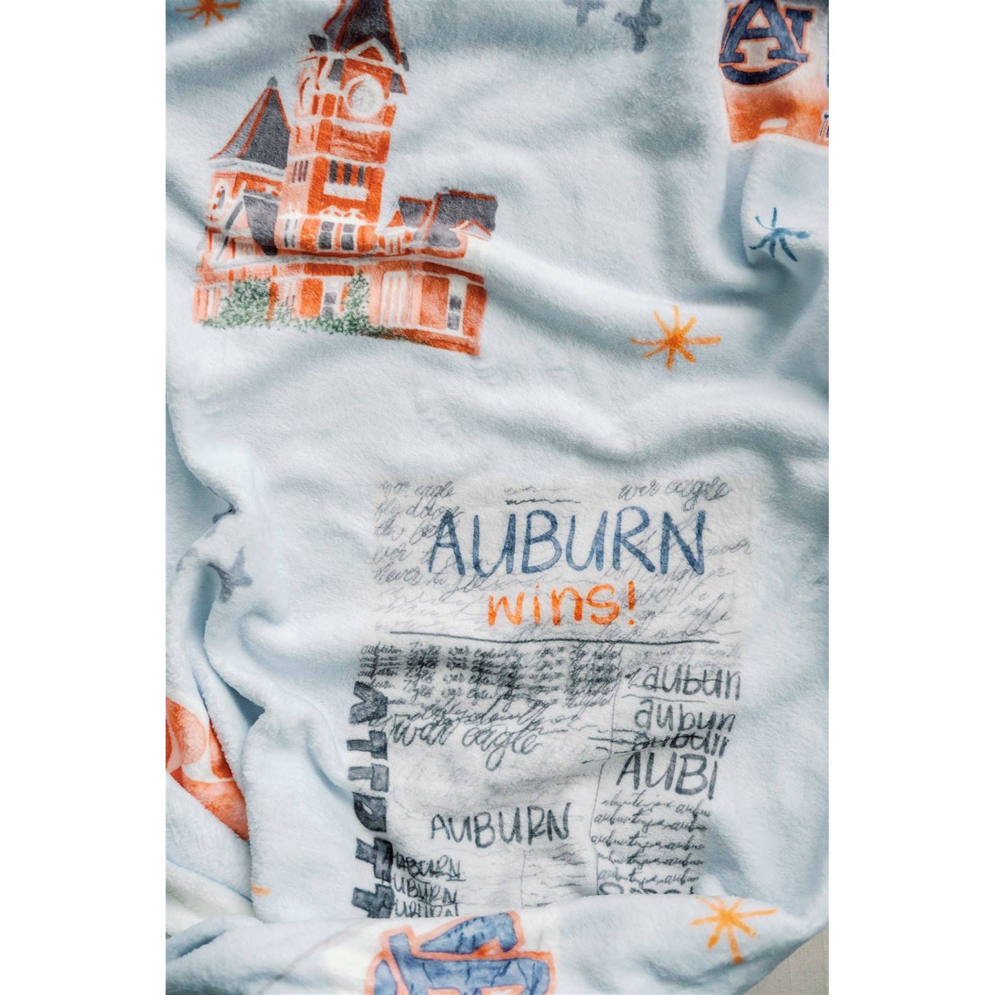 Auburn University Flannel Fleece Blanket