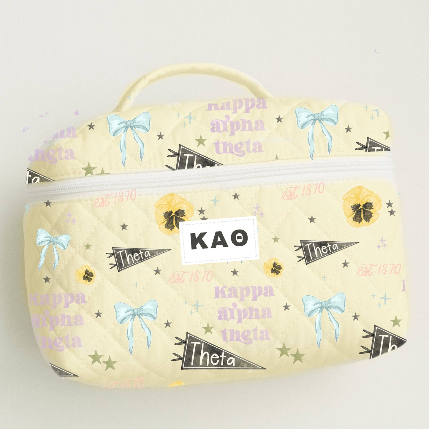 Kappa Alpha Theta Toiletry Bag PREORDER