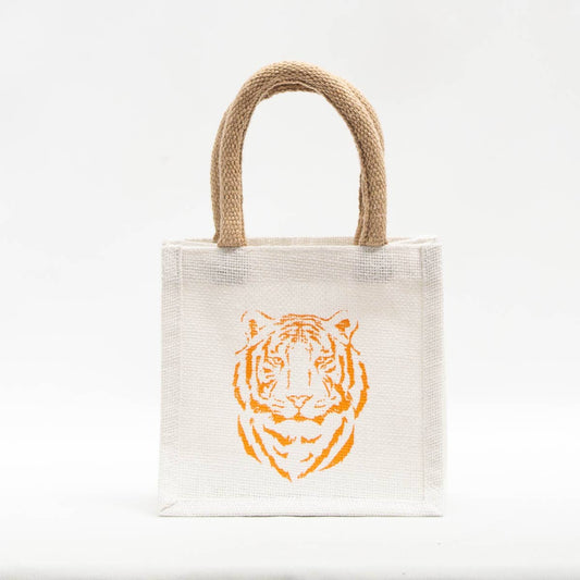 Easy Tiger Petite Jute Gift Tote