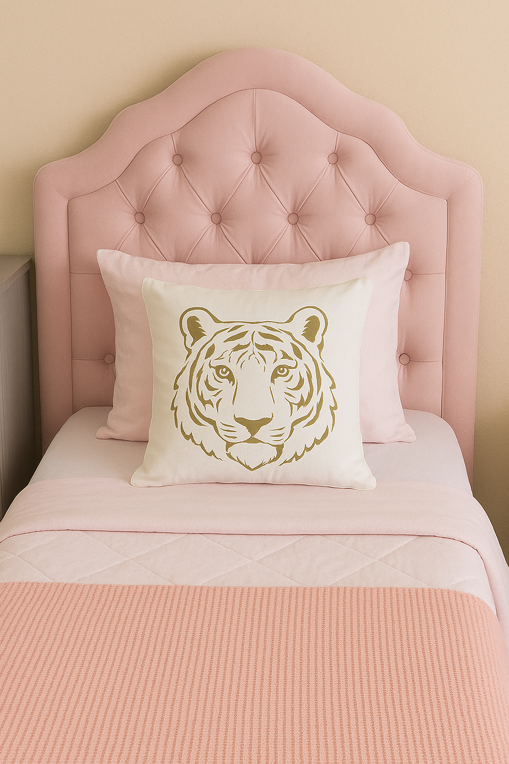 The Go Get 'Em Tiger Pillow
