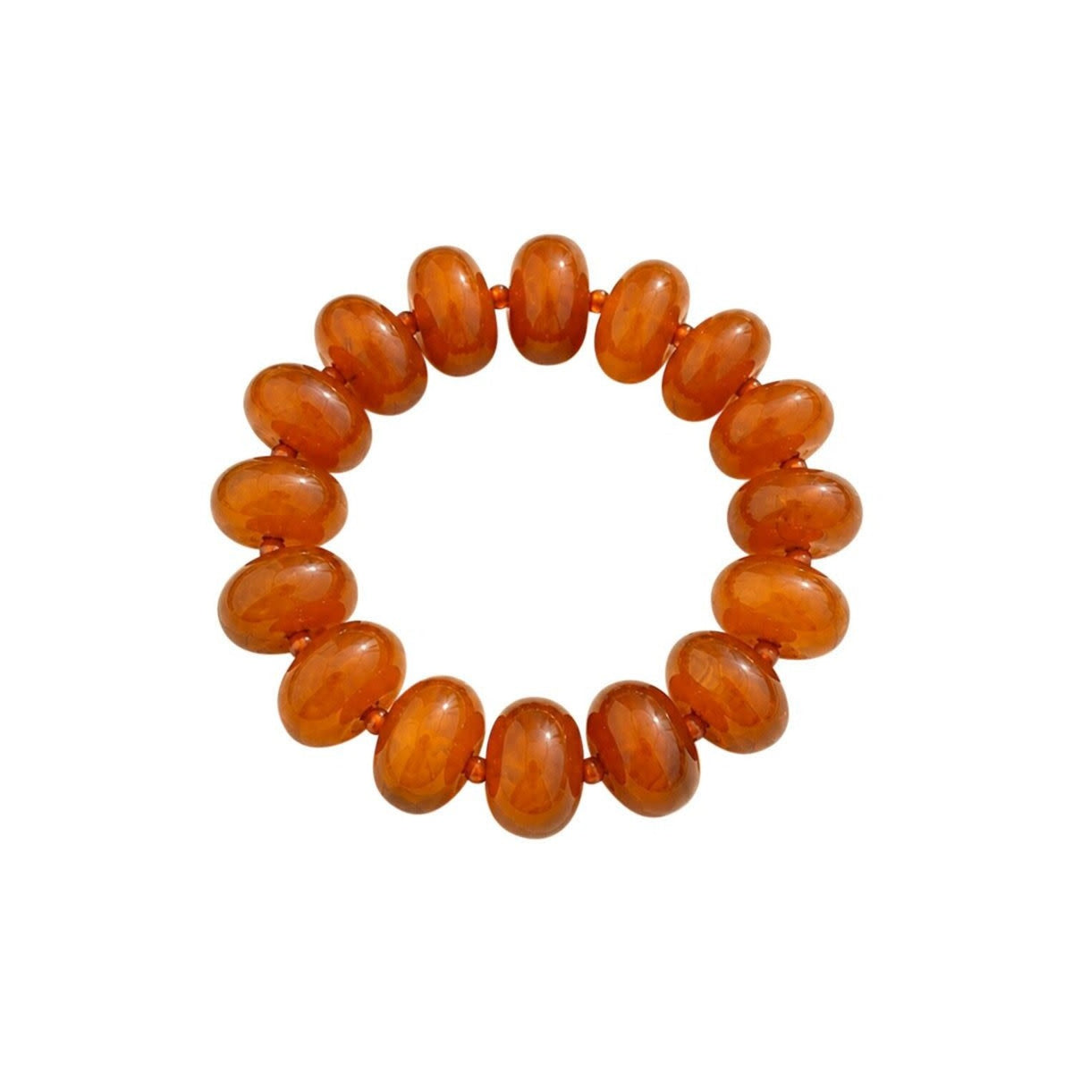 Orange Bora Chunky Bracelet