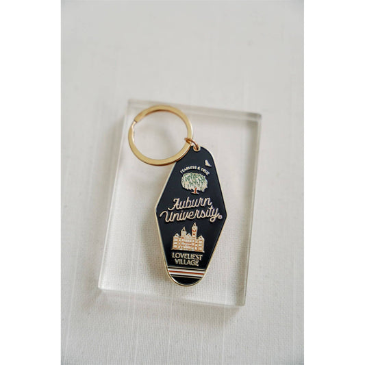 Auburn University Enamel Keychain, Collegiate