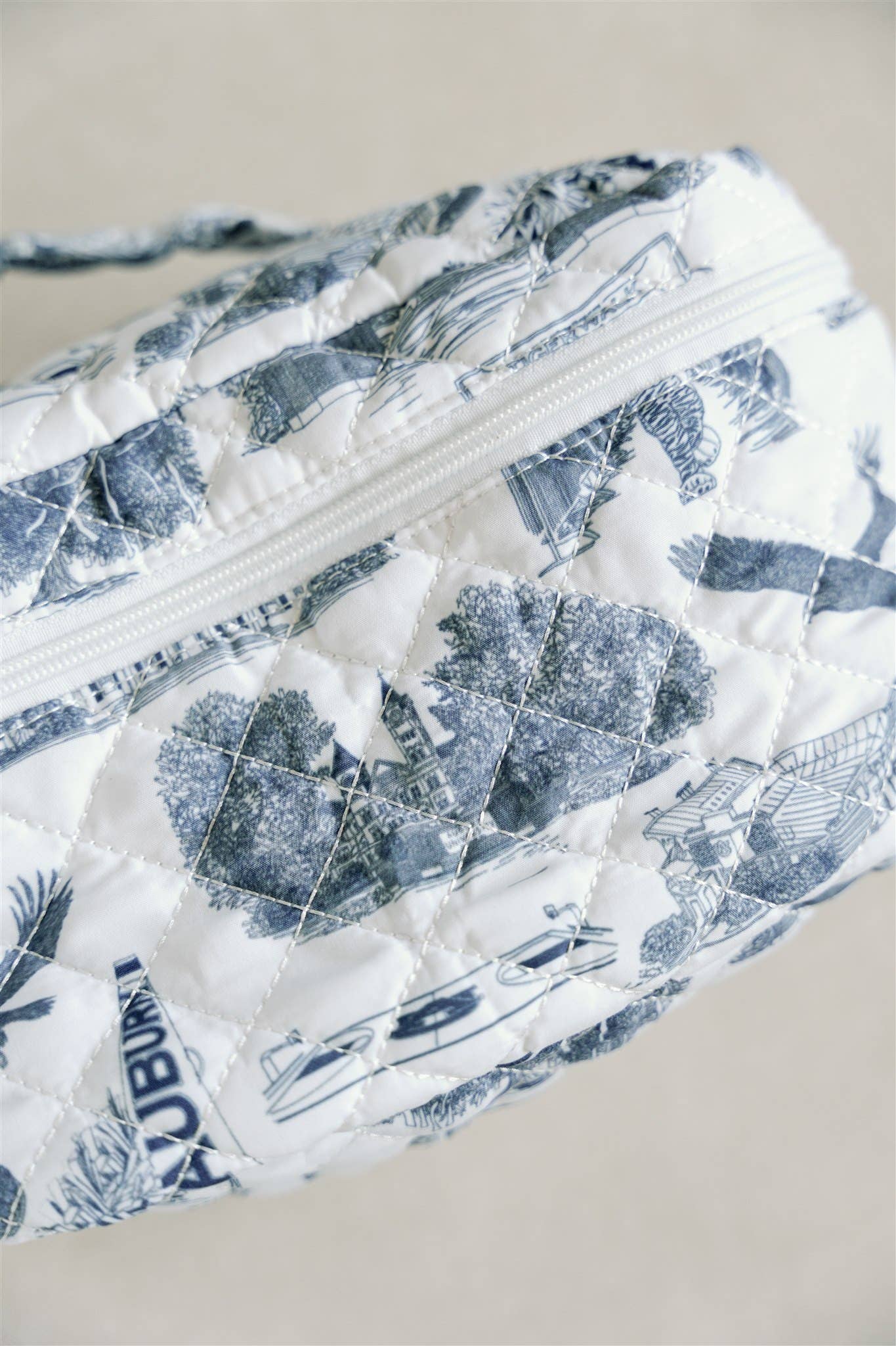 Gracefully Made Art  Auburn University Make Up Toiletry Bag