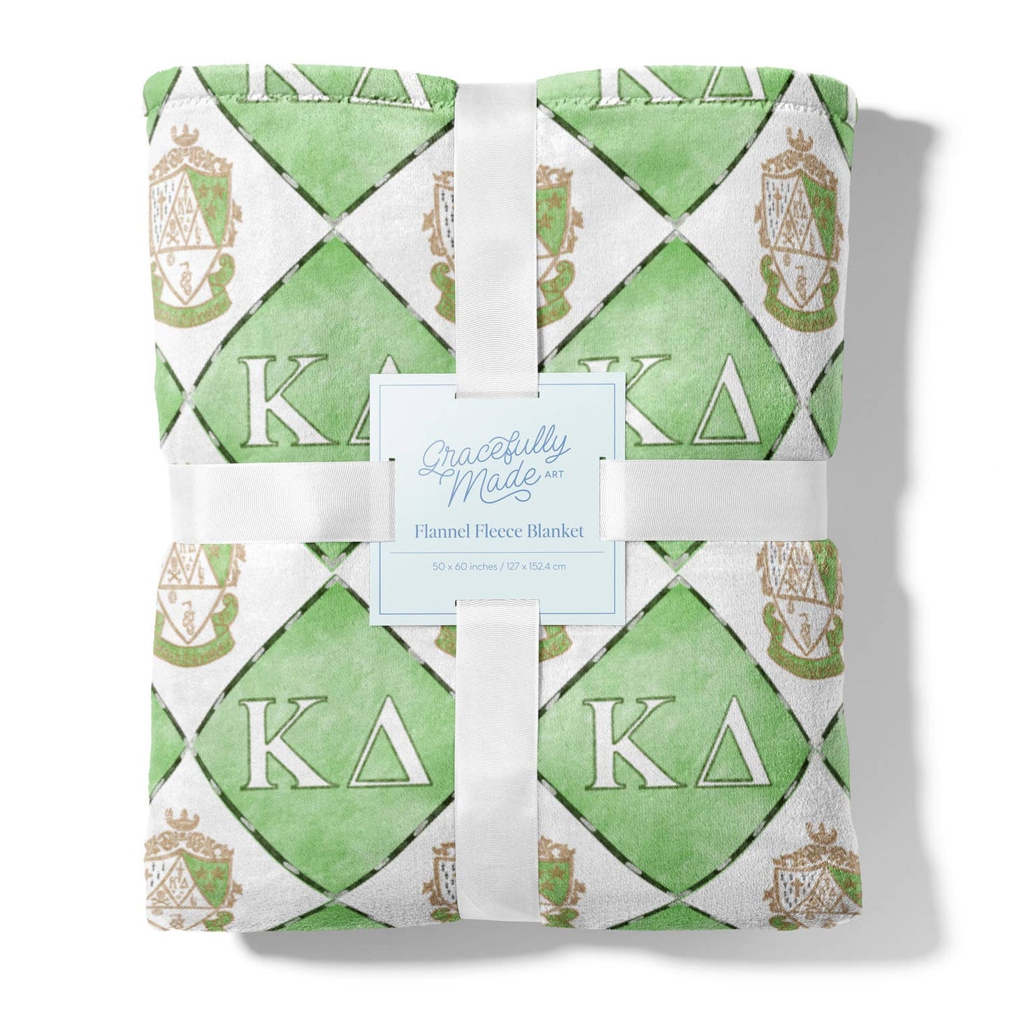 Kappa Delta Flannel Fleece Blanket, Sorority