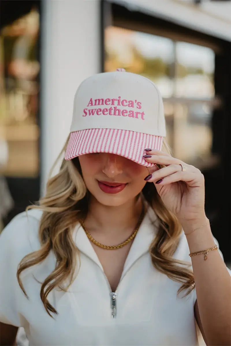 America's Sweetheart Vintage Trucker Hats Grad Gift