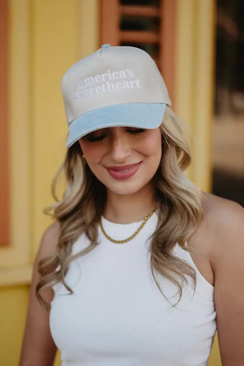 America's Sweetheart Vintage Trucker Hats Grad Gift