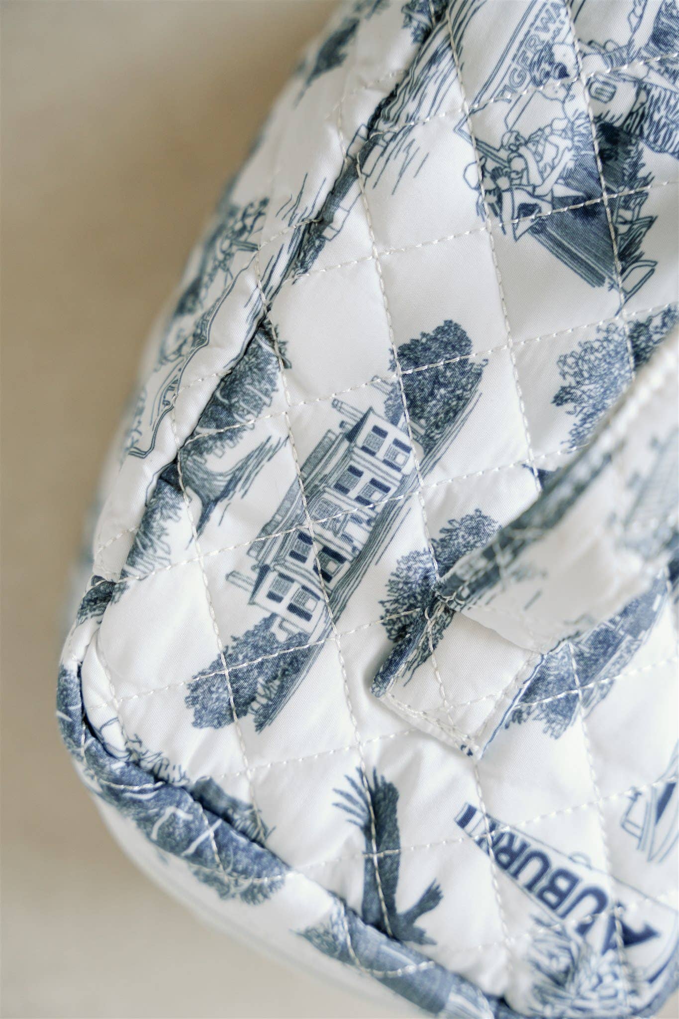 Gracefully Made Art  Auburn University Make Up Toiletry Bag