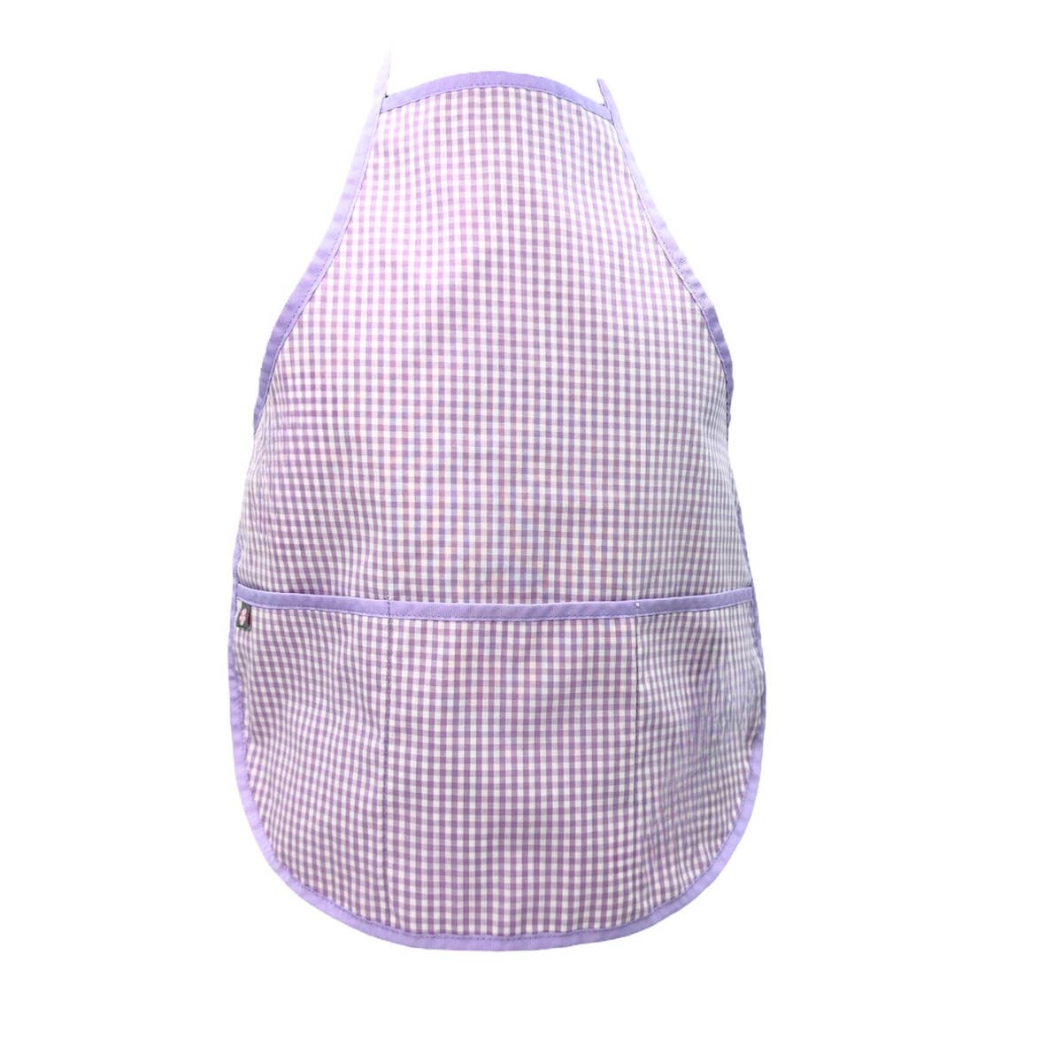 Lilac Gingham Art Smock For Kids | Mint
