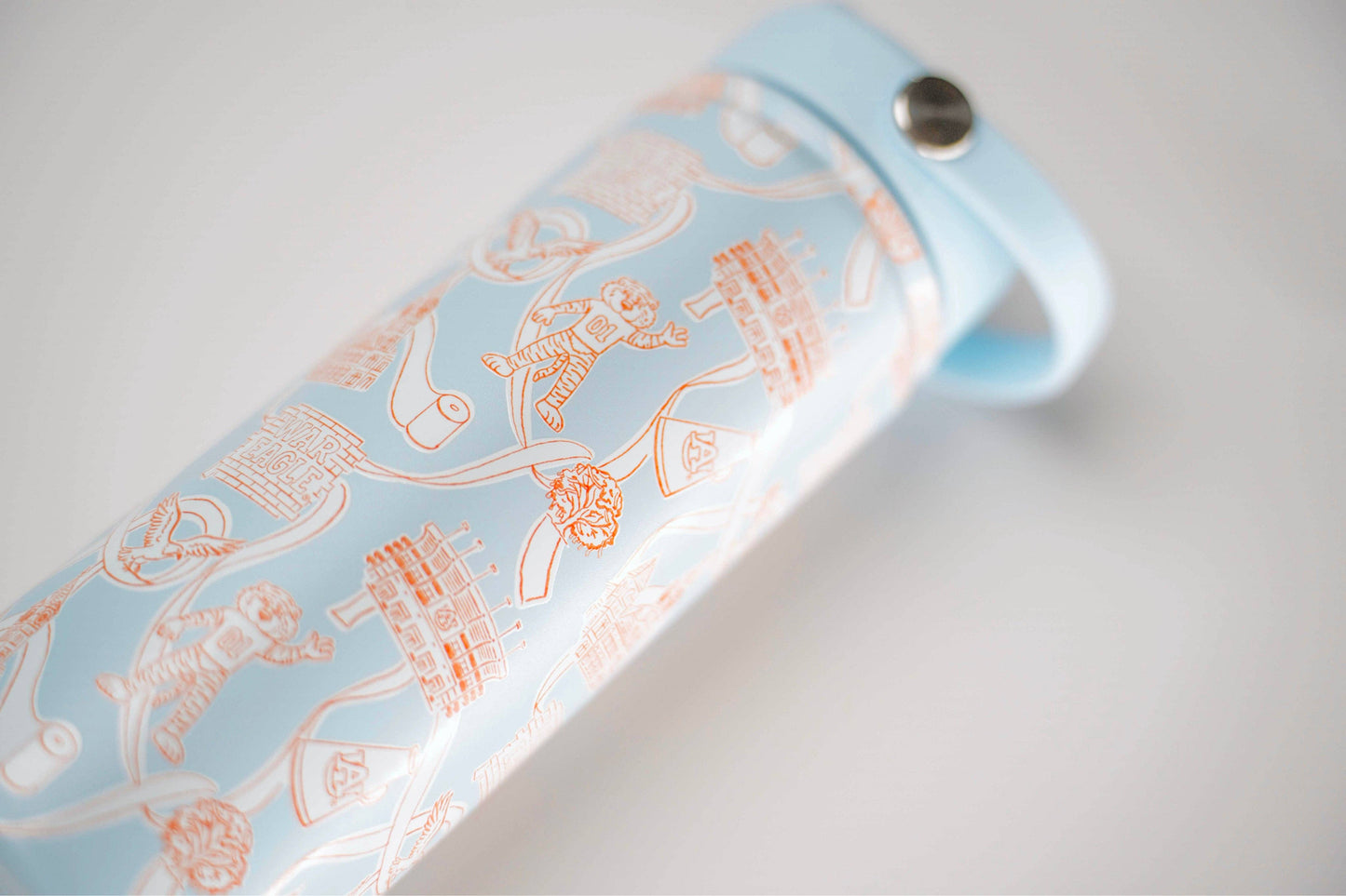 Gracefully Made Art Auburn University 18 oz Insulated Water Bottle