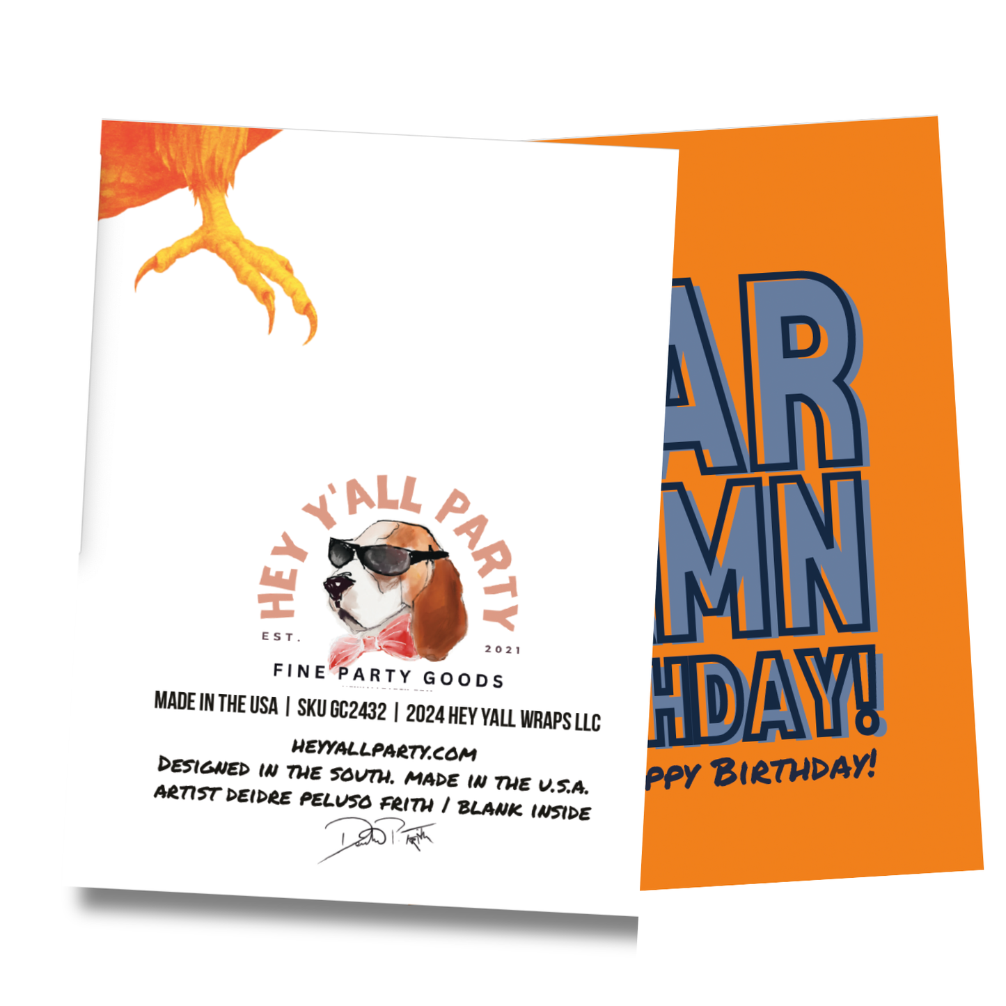 It's Your War Damn Birthday, Birthday Card