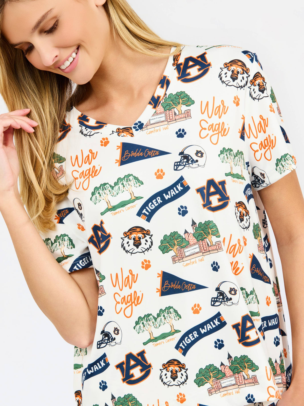 Women's Alli Pajama Pants Set | Auburn