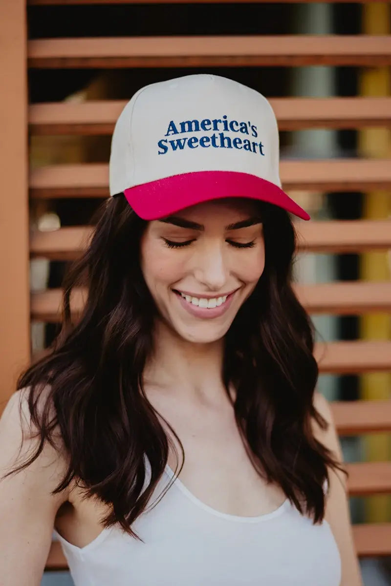 America's Sweetheart Vintage Trucker Hats Grad Gift