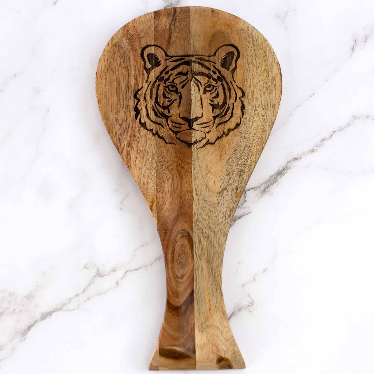 Tiger Spoon Rest   Natural   10x5