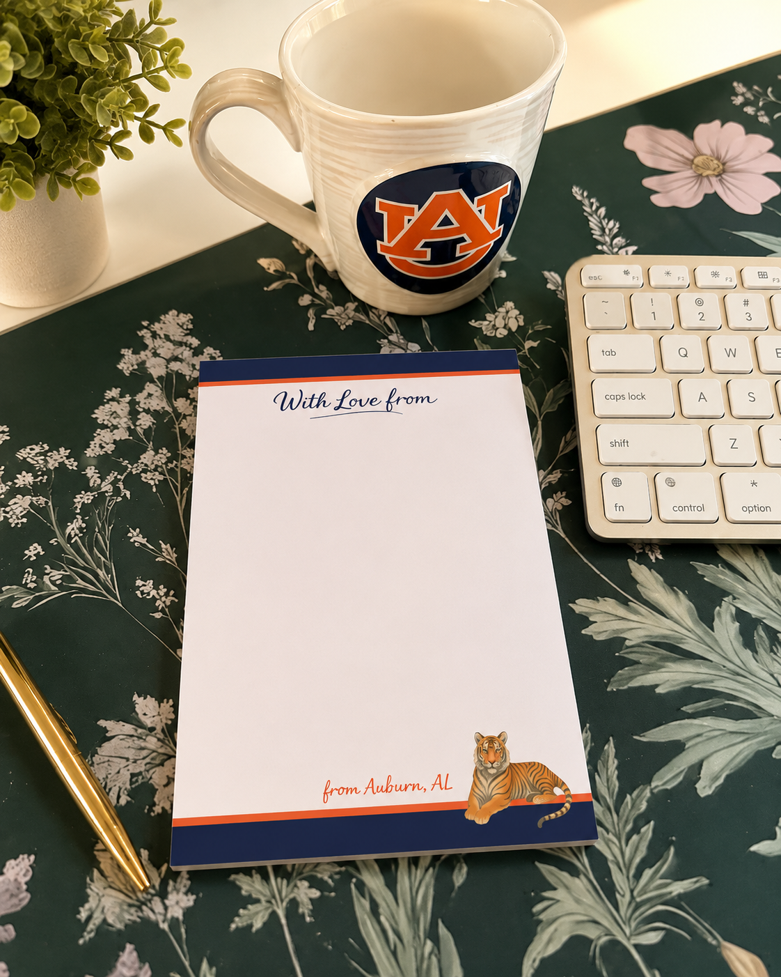 With Love From Auburn 5x7 Notepad