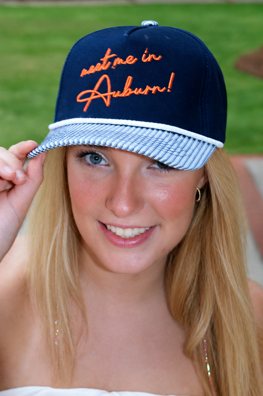 Meet Me In Auburn Trucker Hat