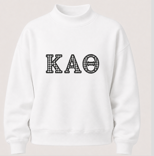 Pre- Order THETA Mockneck Sweatshirt