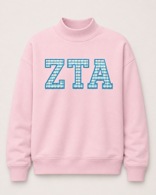 Pre- Order ZTA Mockneck Sweatshirt