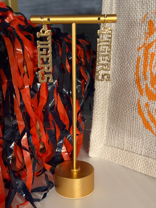 Tigers Varsity Earrings