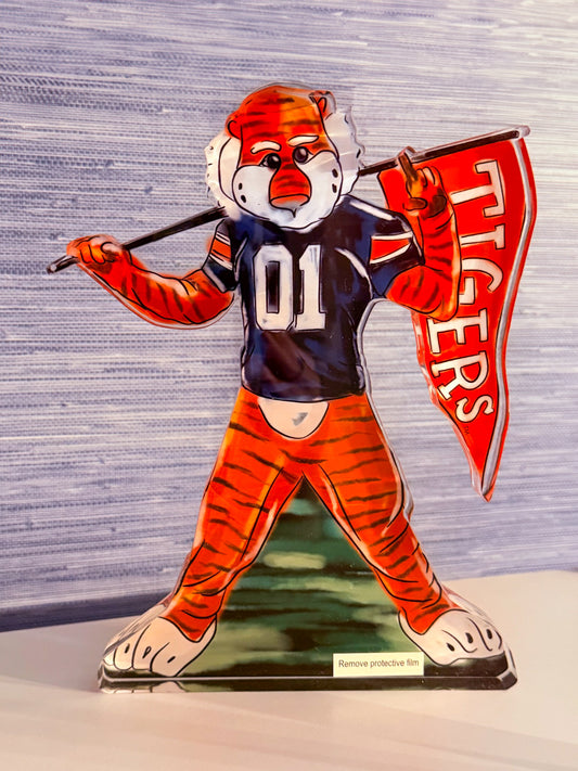 Auburn Aubie Acrylic Stand