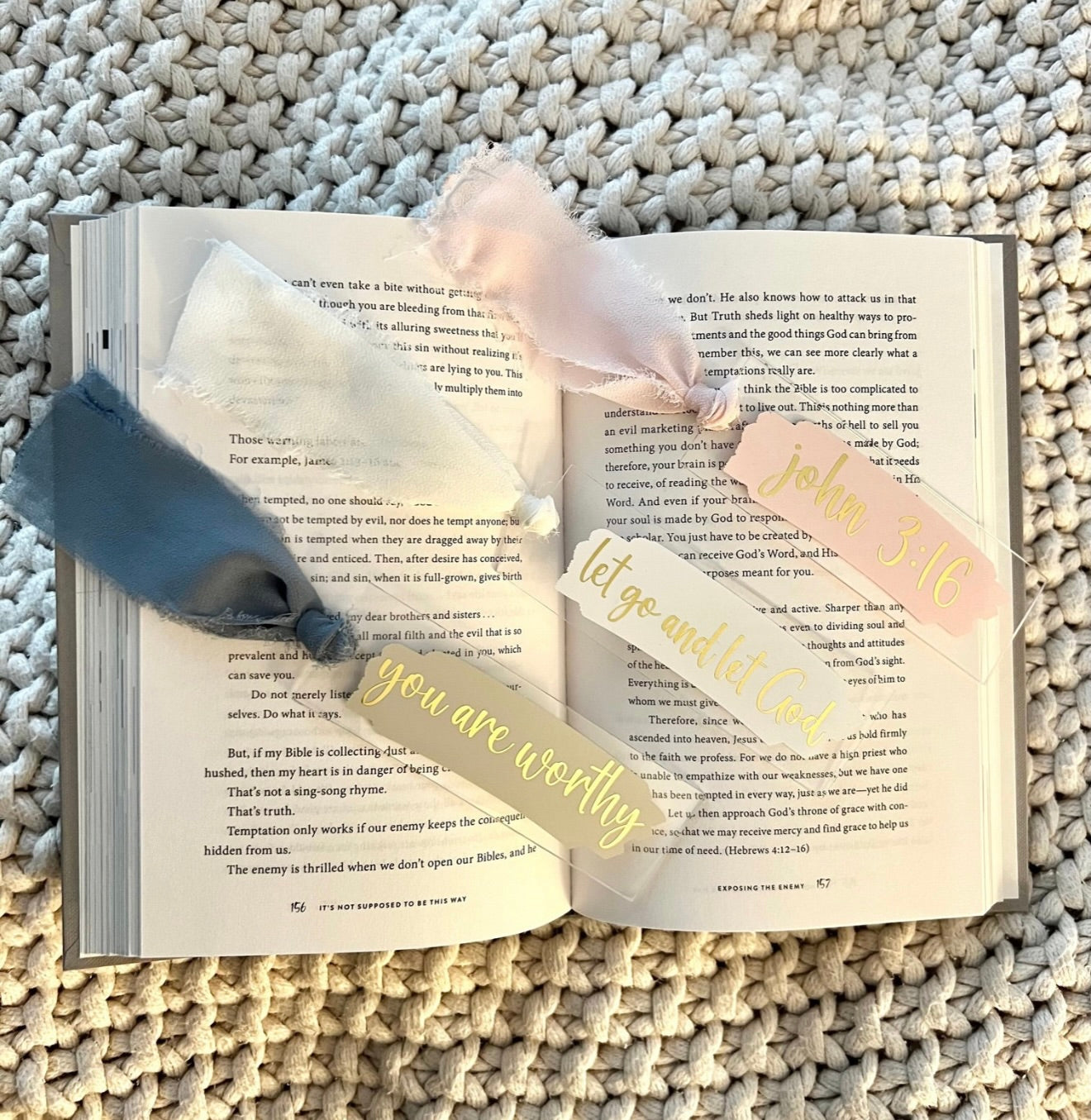Inspirational John 3:16 Bookmarks
