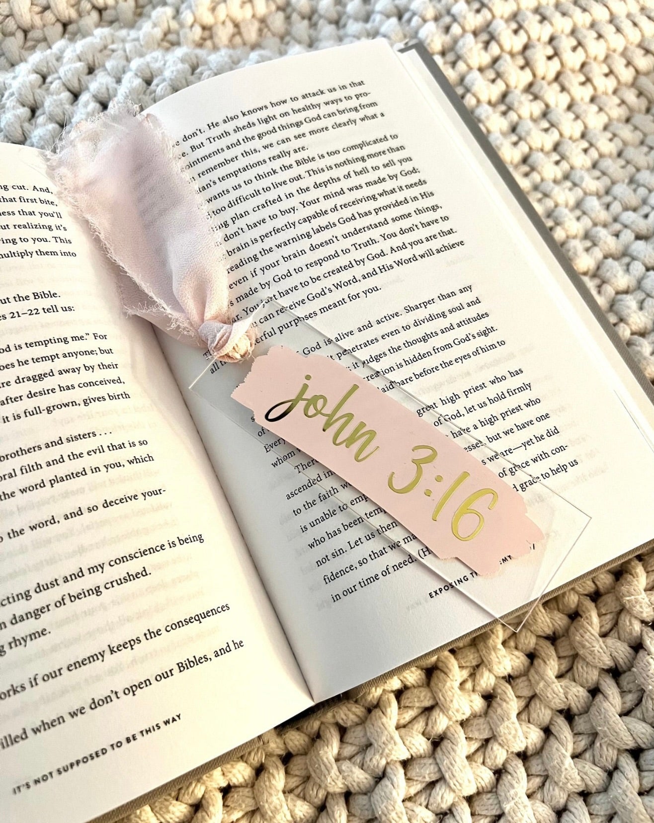 Inspirational John 3:16 Bookmarks