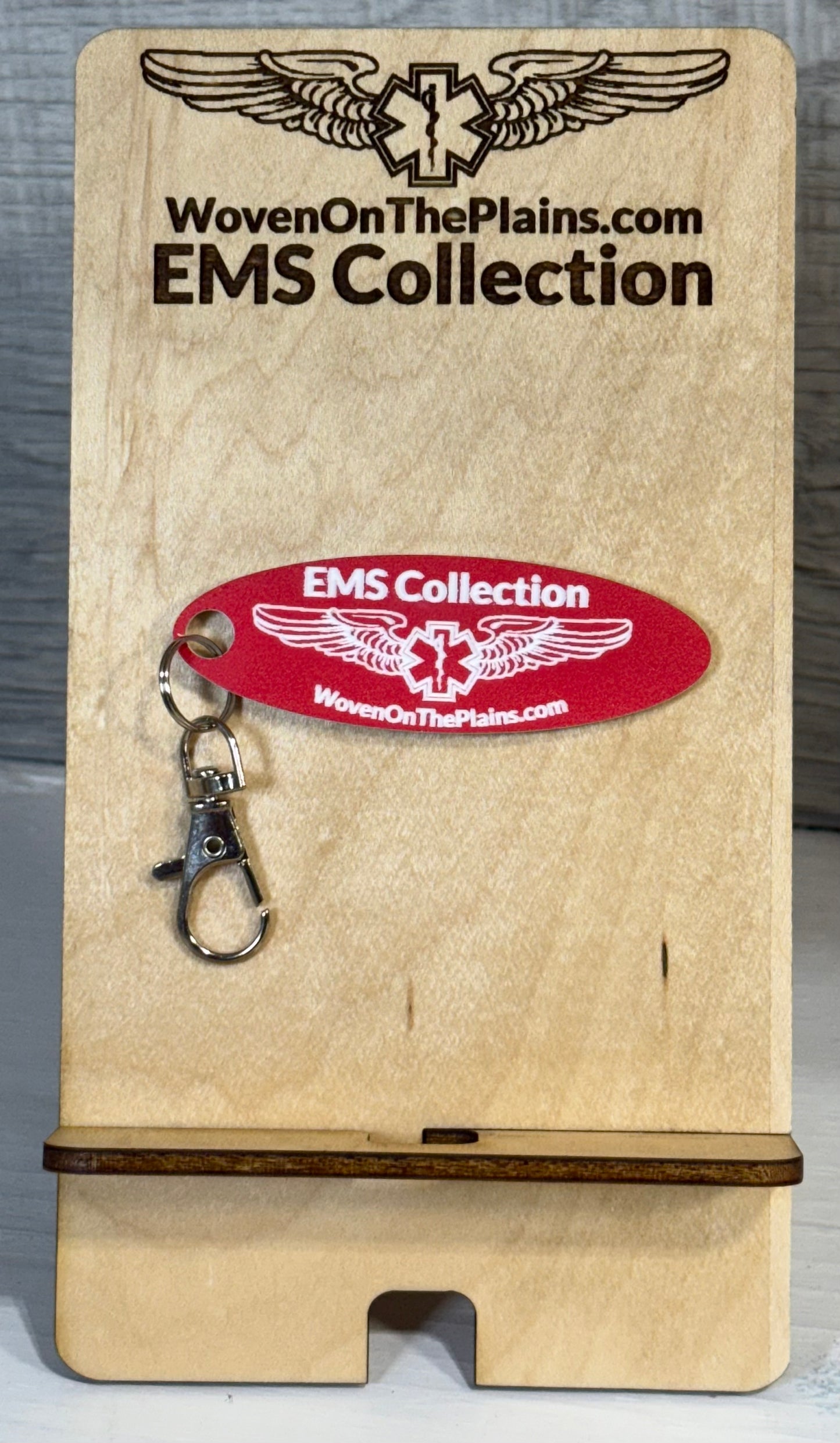 30 Custom Engraved Acrylic Tags or Keychains - EMS Swag - Gifts - Key Chains