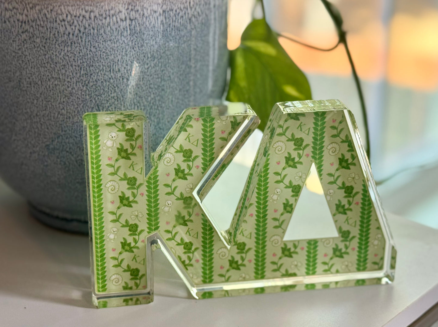 💚 Kappa Delta Acrylic Shelfie