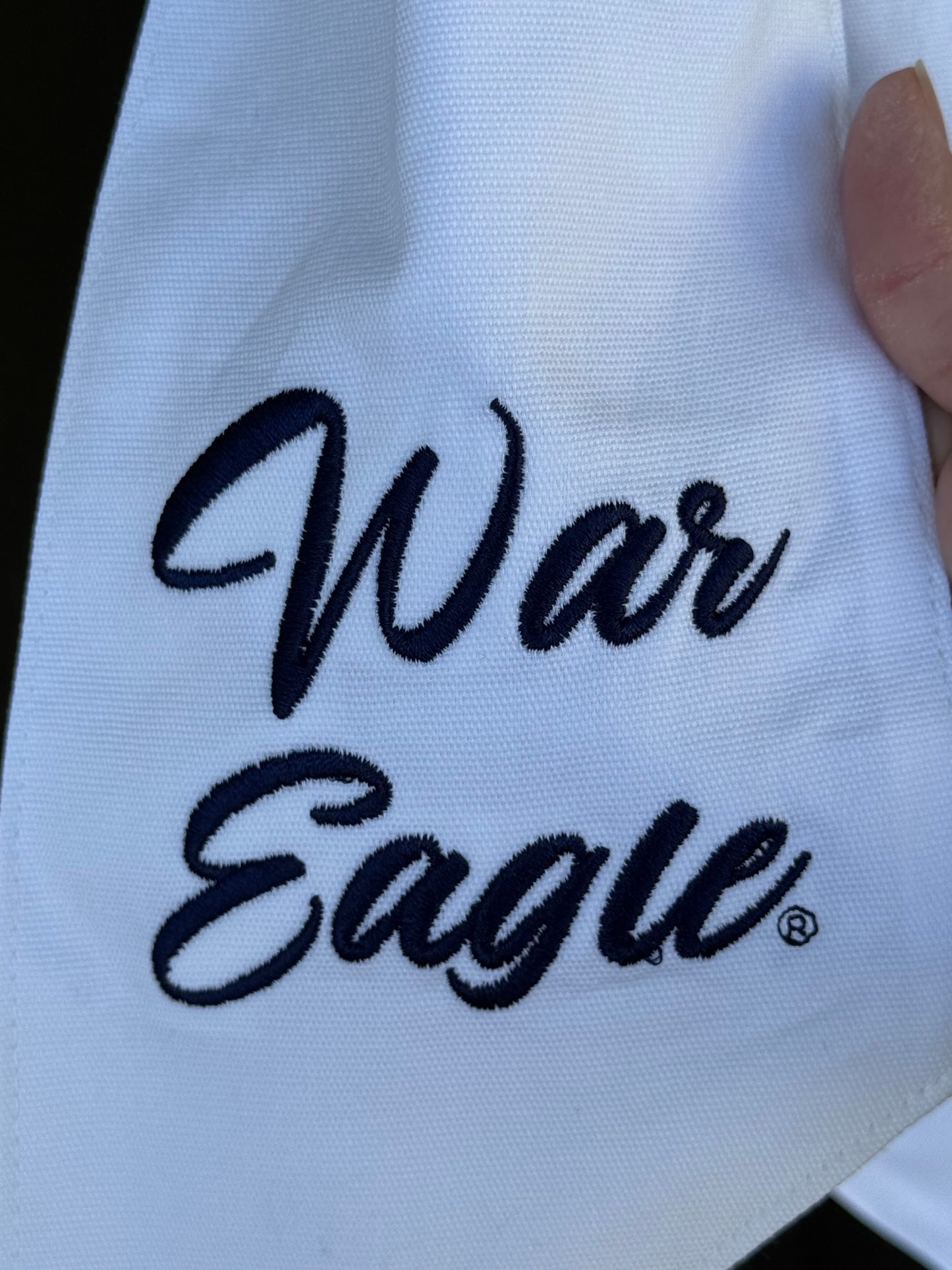 Auburn Logo Embroidered Wreath Sash