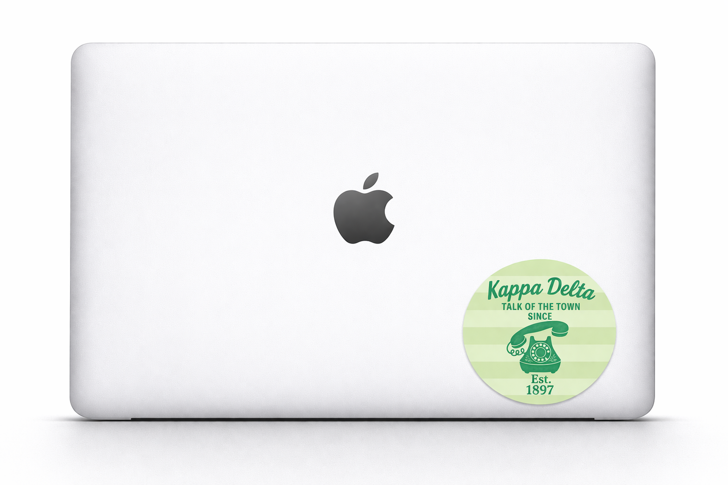 💚Kappa Delta 3" sticker "Talk of the Town"