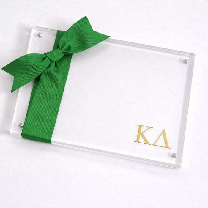 Kappa Delta 4x6 Acrylic Photo Frame
