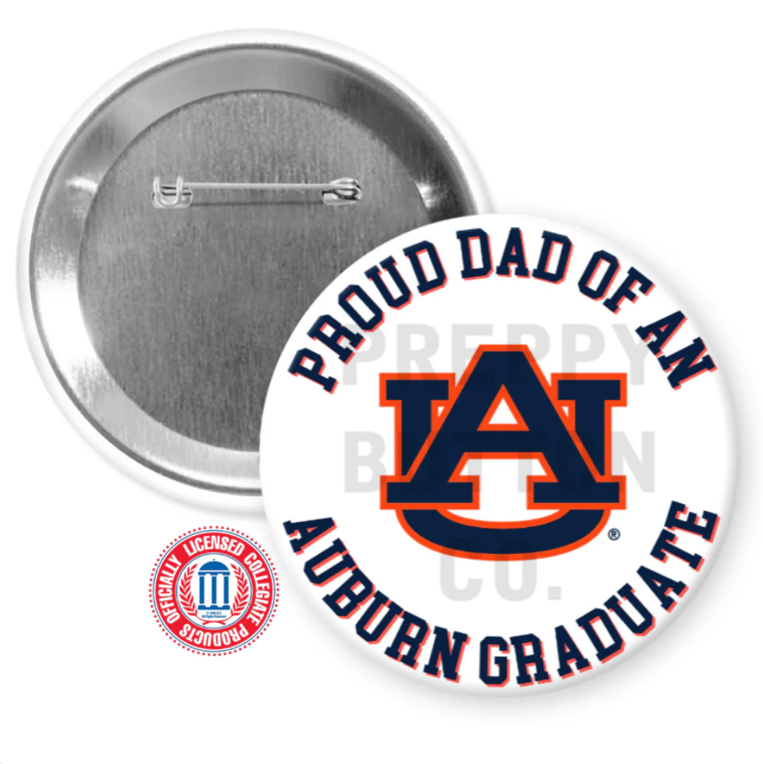 Auburn Graduation Buttons – Officially Licensed