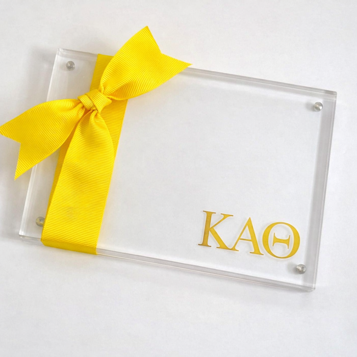Kappa Alpha Theta 4x6 Acrylic Photo Frame