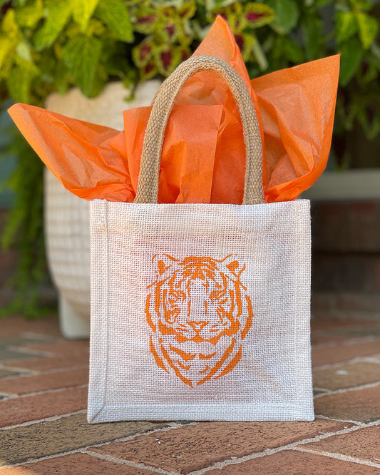 Easy Tiger Petite Jute Gift Tote