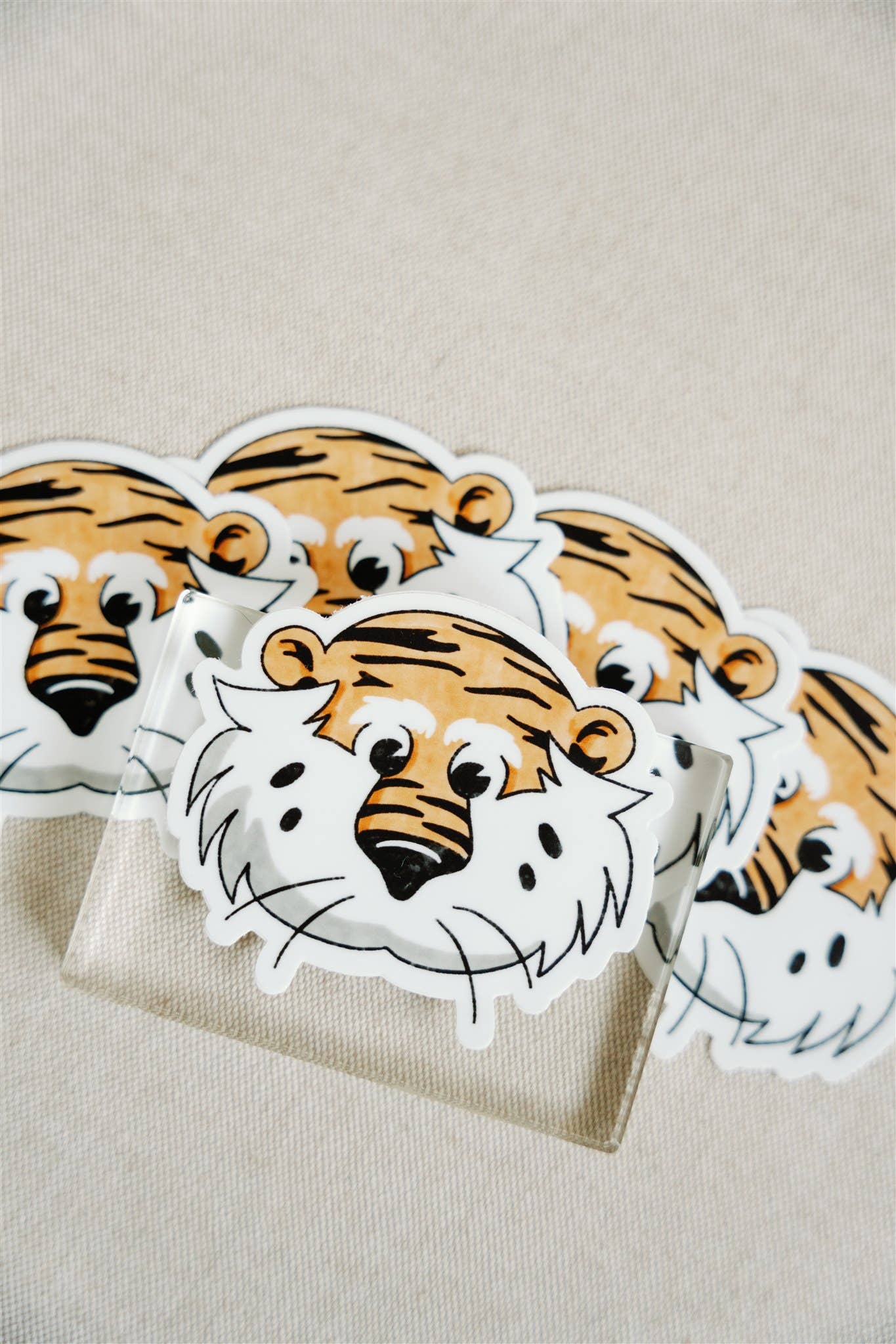 Gracefully Made Art Aubie the Tiger Sticker