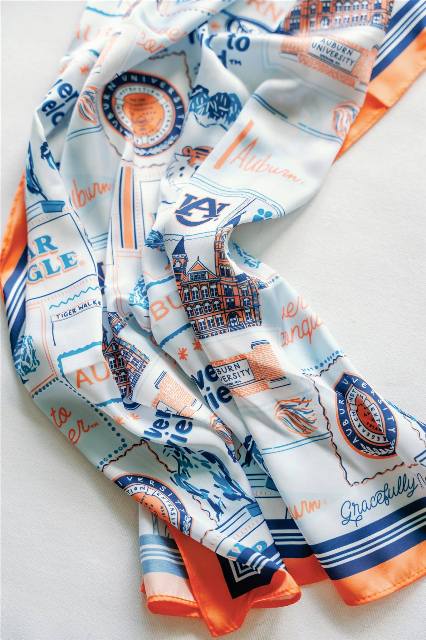 Auburn University Silk Scarf
