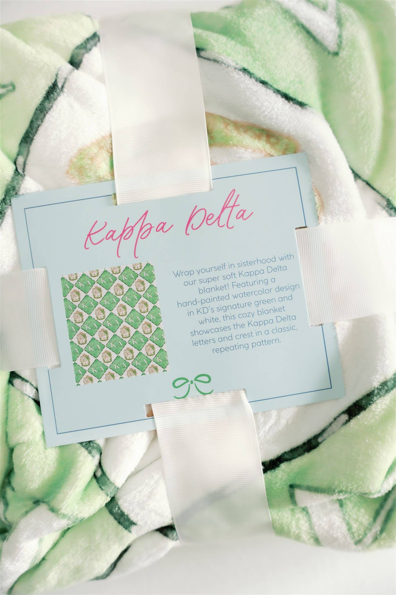 Kappa Delta Flannel Fleece Blanket, Sorority
