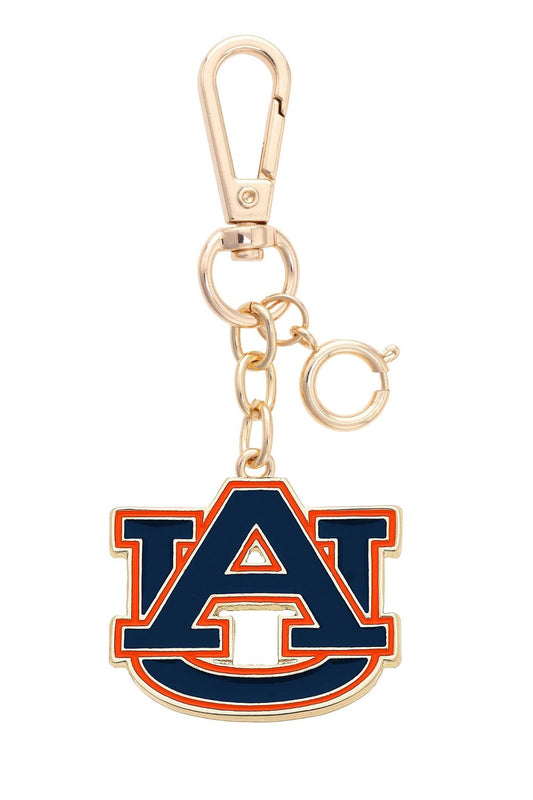 Auburn Tigers Enamel Logo Bag Charm