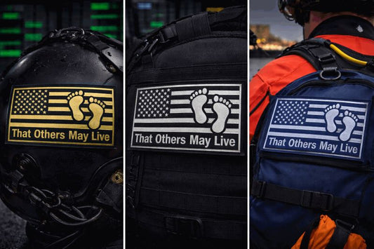 That Others May Live SAR Crew Patch – Flight Crew Leatherette Badge – Pilot / Hoist Operator / Rescue Swimmer Patch